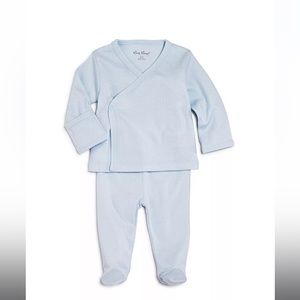 Kissy kissy take home set pointelle in blue